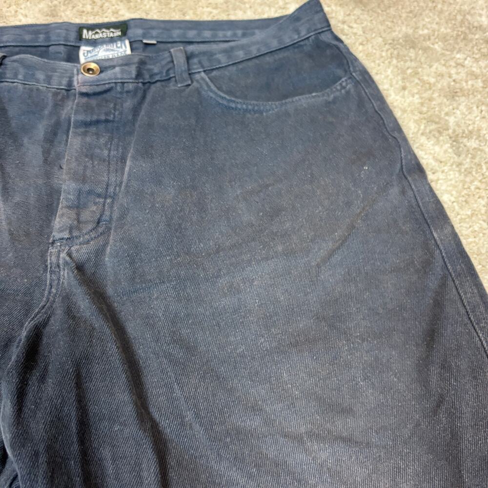 Manastash Jungmaven Chenga 9" Shorts Men's XL 38 Rare Denim Faded - Picture 9 of 10